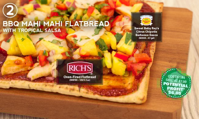 BBQMahiMahiFlatbread