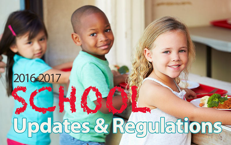 Food Service Regulations for Schools