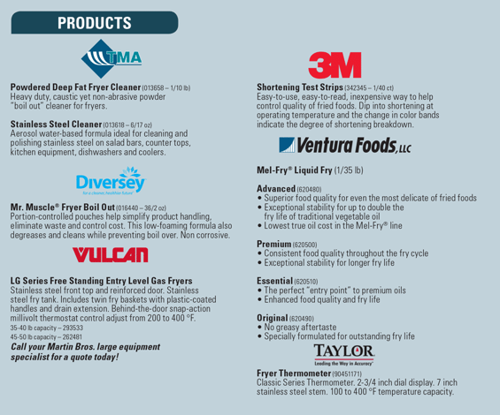 Foodservice Large Equipment Supplies