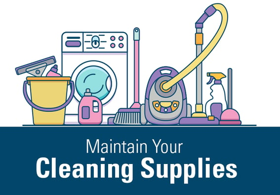 Maintain Your Cleaning Supplies