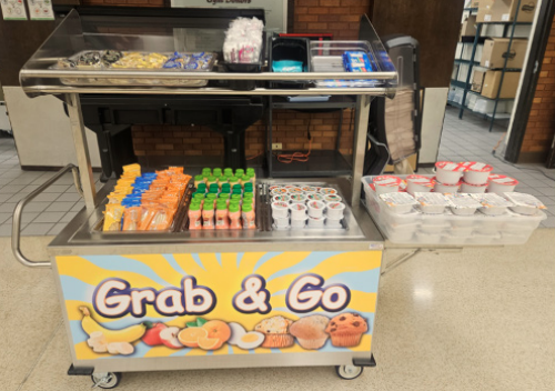 Grab & Go Breakfast Cart