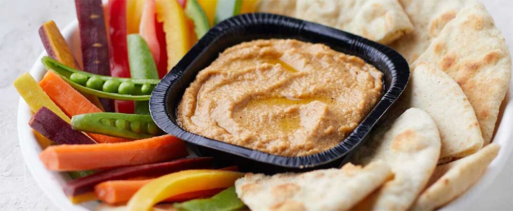 plant-based appetizer plate